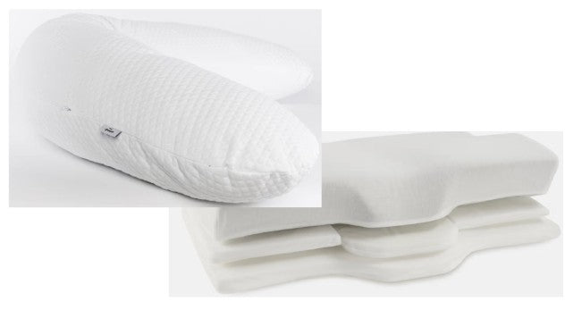 Groove Adjustable Memory Foam Pillow Bundle