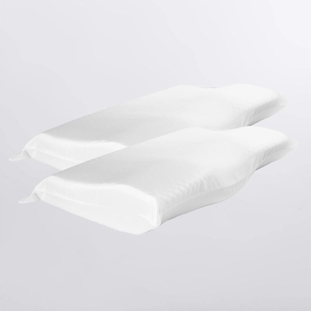 Groove® Silk and Cotton Pillowcase Twin Pack