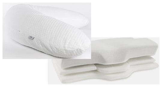 Groove Adjustable Memory Foam Pillow Bundle